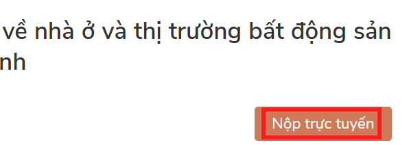 Nộp hồ sơ trực tuyến