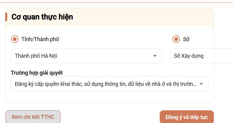 Cơ quan cấp mã định danh điện tử bất động sản