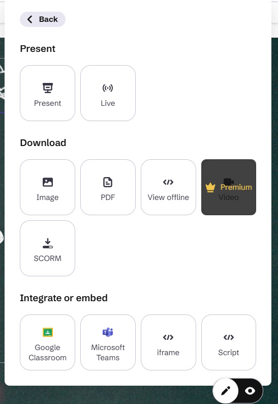 Nhúng trò chơi trên Genially AI