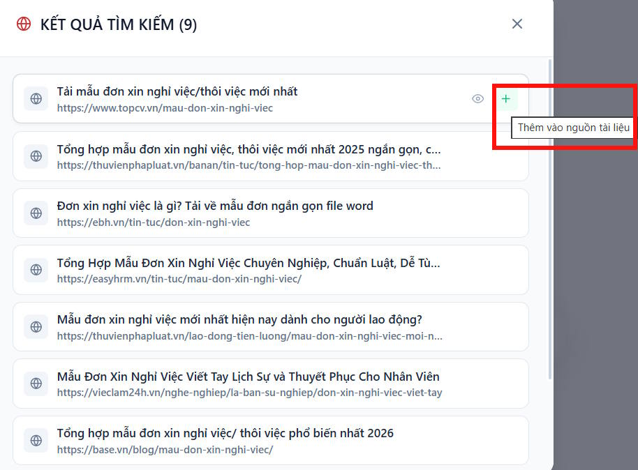 Thêm tài liệu tham khảo