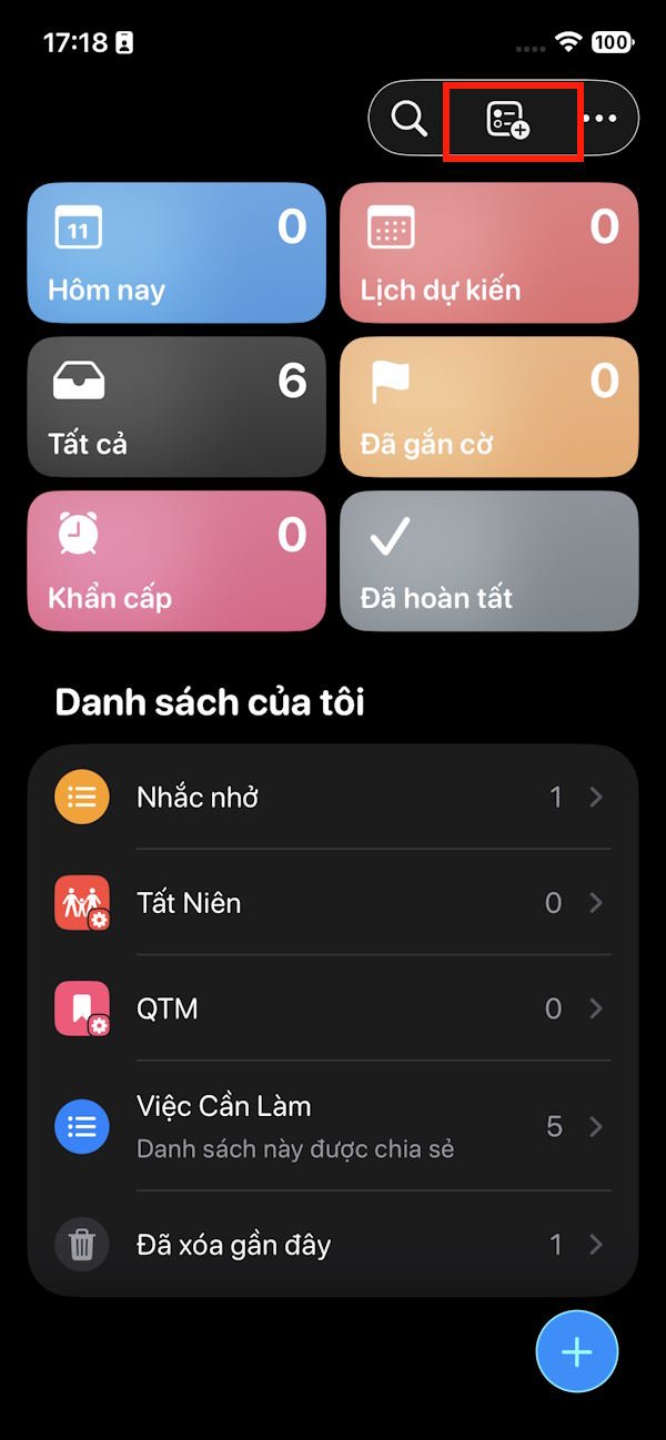 Ứng dụng Lời nhắc