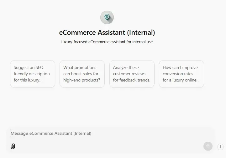 Một GPT được tạo bằng ChatGPT