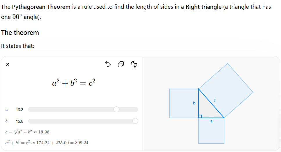 Explain Pythagorean Theorem