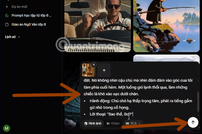 tạo video grok với 1 nhân vật