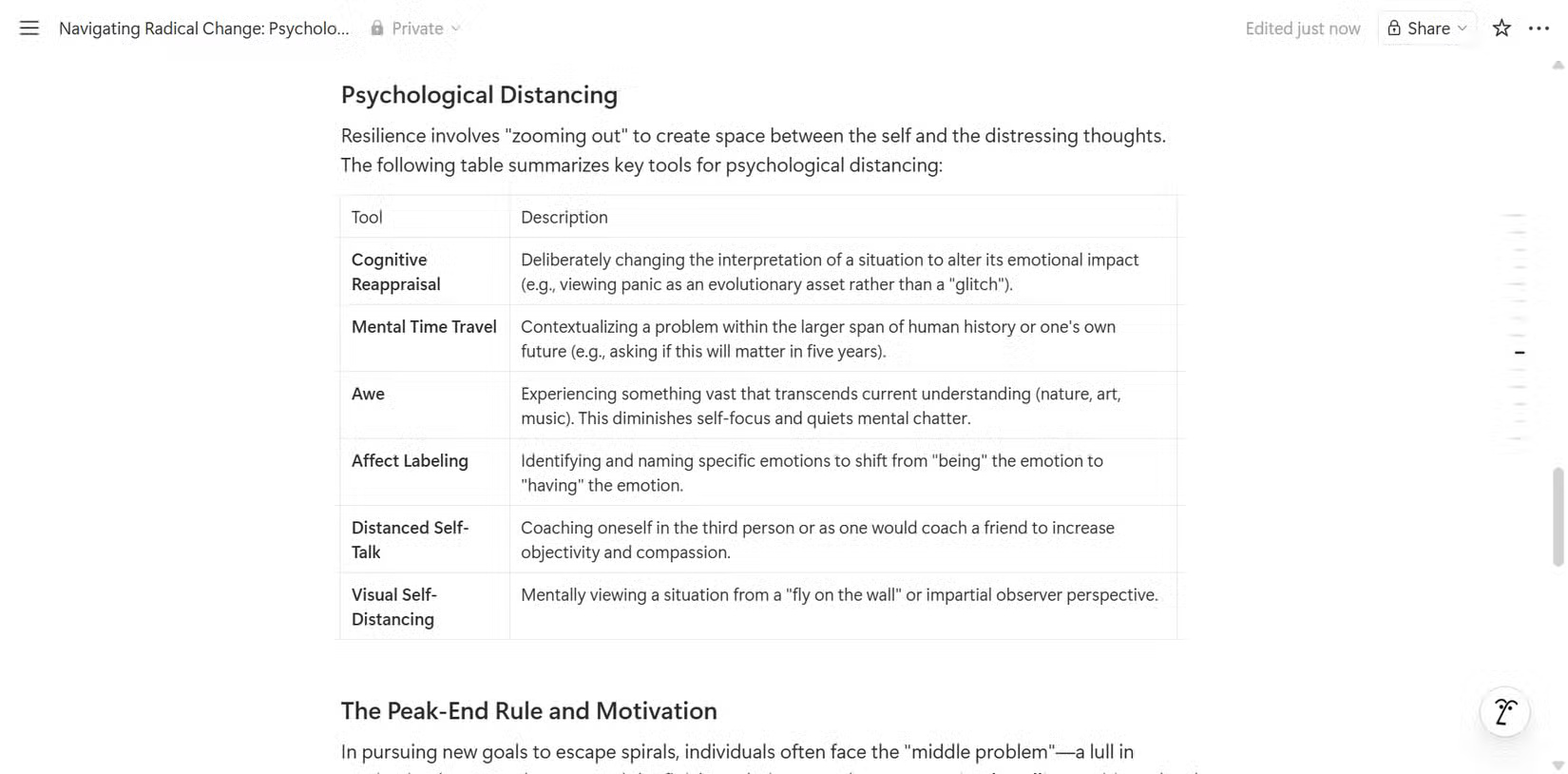 Markdown được sao chép gọn gàng từ NotebookLM sang Notion.