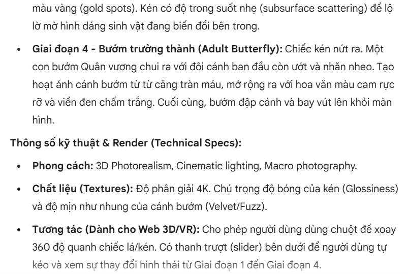 Thông tin mô hình thí nghiệm 3D trên Gemini