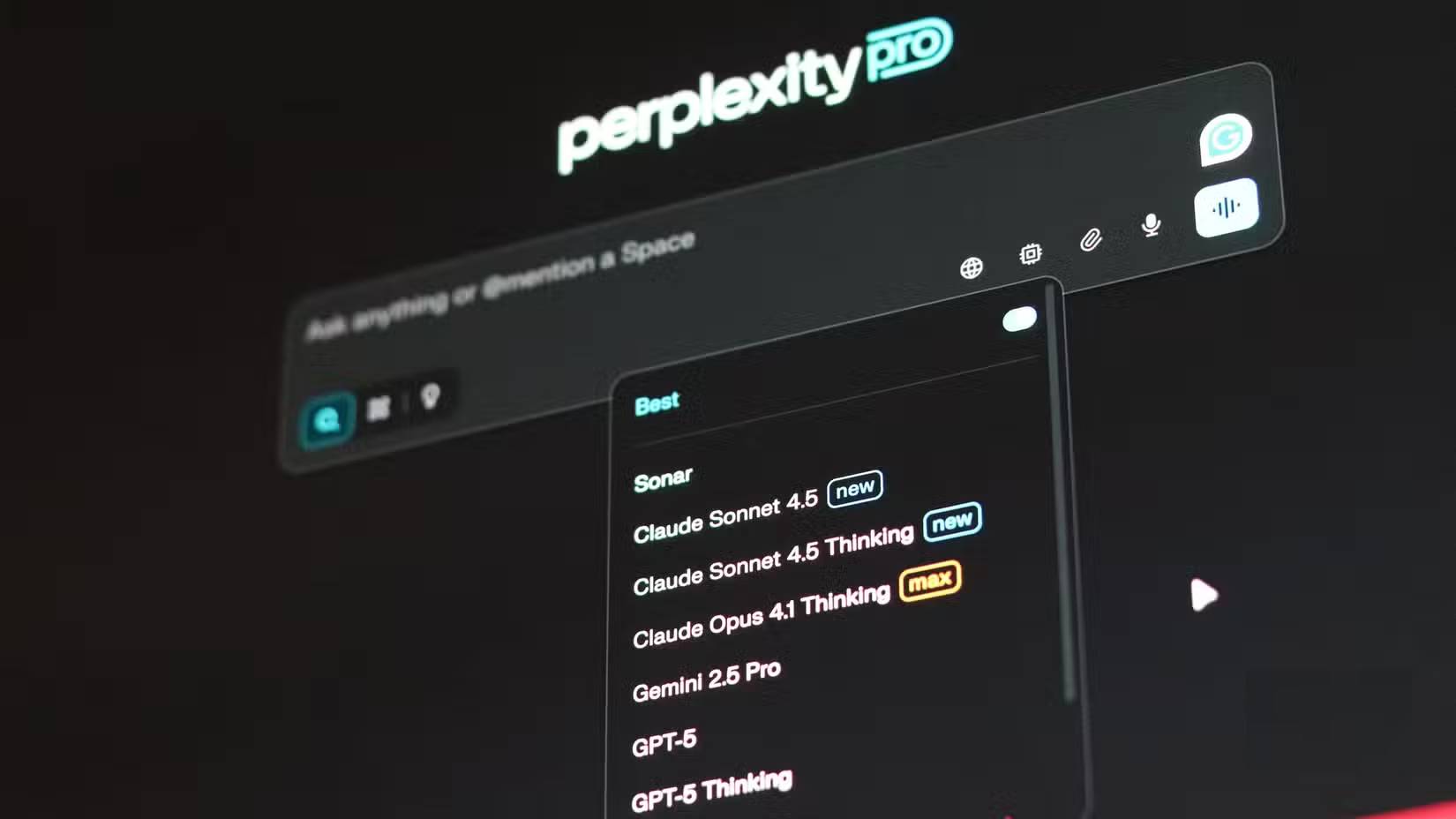 Danh sách các mô hình AI có sẵn trong Perplexity