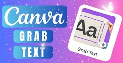 Hướng dẫn tách văn bản trong thiết kế trên Canva AI