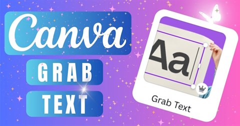 Hướng dẫn tách văn bản trong thiết kế trên Canva AI