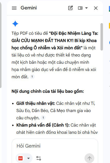 Nội dung tóm tắt tài liệu Driver bằng Gemini