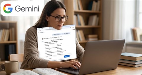 Hướng dẫn tạo đề kiểm tra trên Gemini