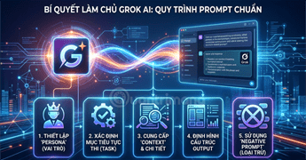 Bí quyết viết prompt cho Grok: Cách để AI trả lời đúng ý bạn ngay lập tức