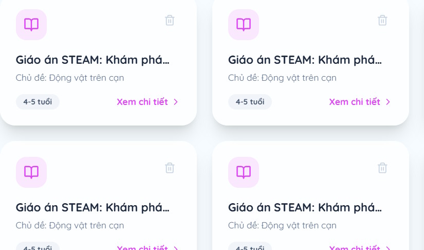 Kho giáo án trên app soạn giáo án