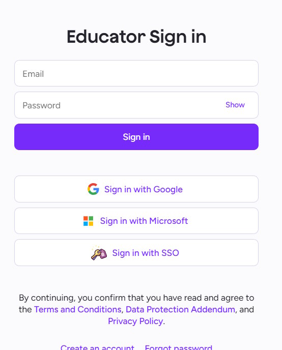 Tạo tài khoản Magic School AI