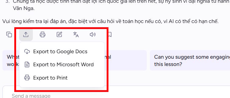 Tải phiếu bài tập tạo trên Magic School