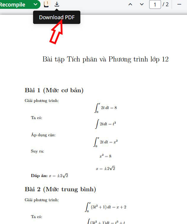 Tải dữ liệu giữ định dạng