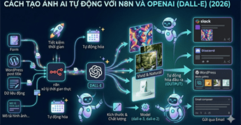 Hướng dẫn tạo ảnh AI tự động với n8n và OpenAI