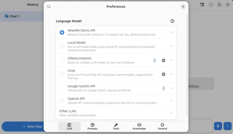 Hỗ trợ mô hình AI linh hoạt