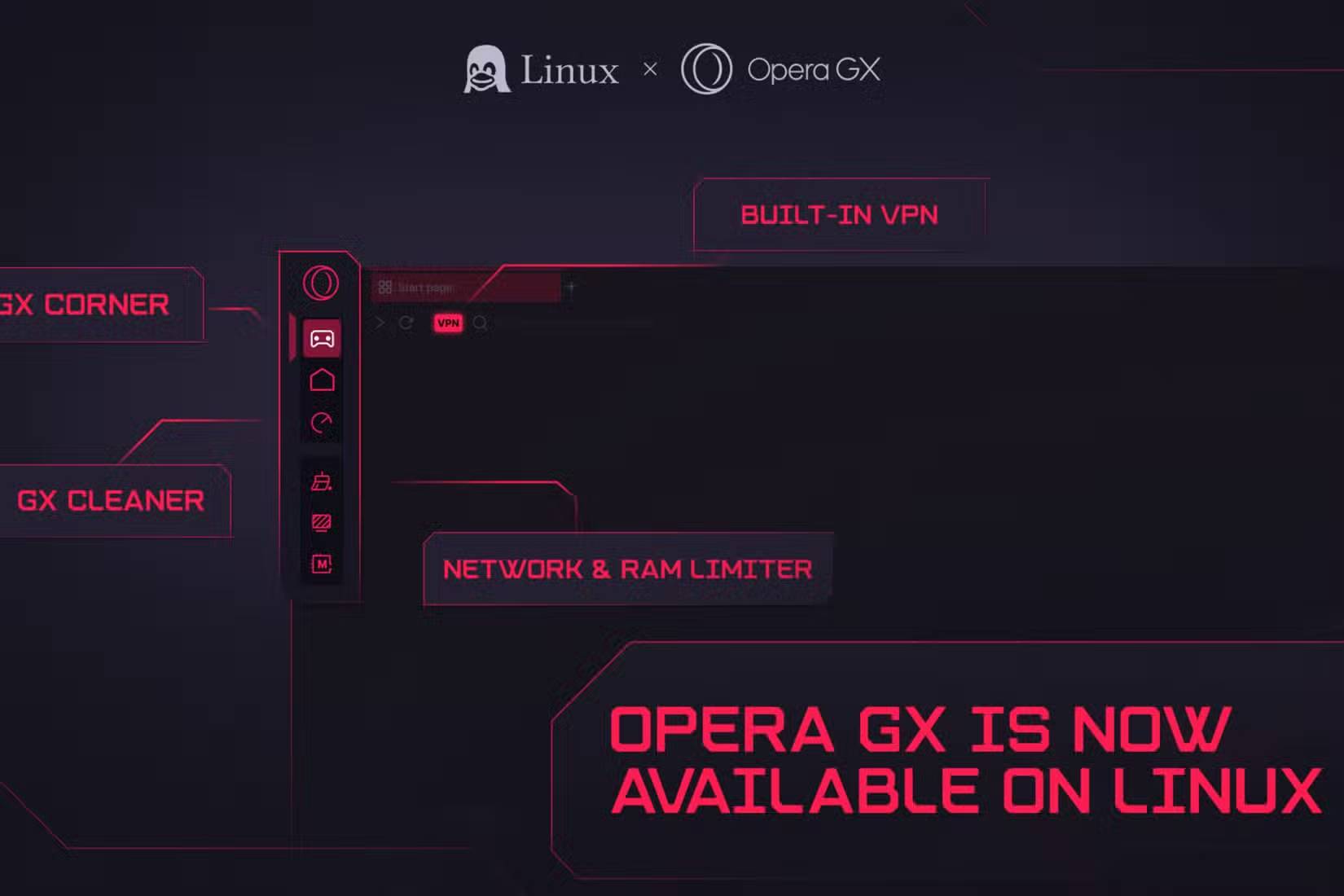 Opera GX trên Linux có tất cả các tính năng yêu thích của bạn