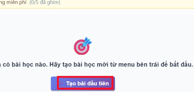 Tạo bài học trên Giaoviendoimoi