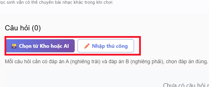 Tải câu hỏi làm trò chơi nghiêng đầu trên Giaoviendoimoi