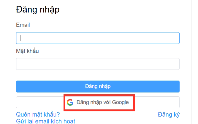 Tạo tài khoản kiểm tra tài liệu
