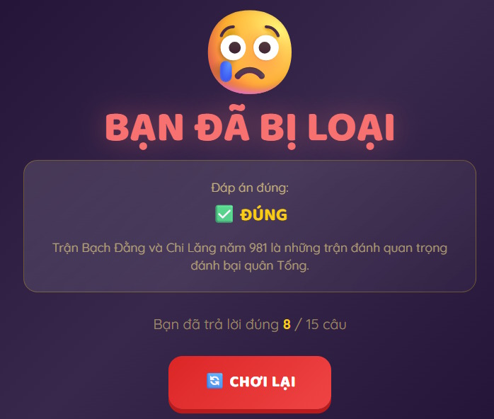 Thông báo game Rung chuông vàng trên Canva AI