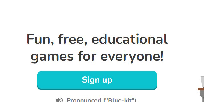 Đăng ký tài khoản Blooket