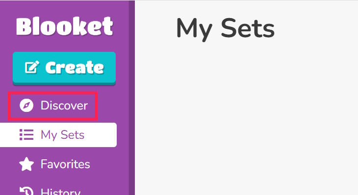 Discover trên Blooket