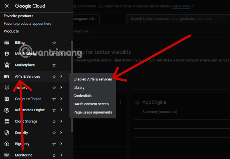 tạo client id gg sheets