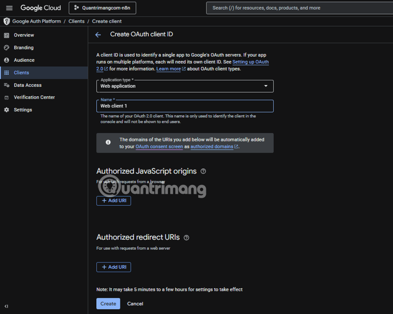 client id google sheets