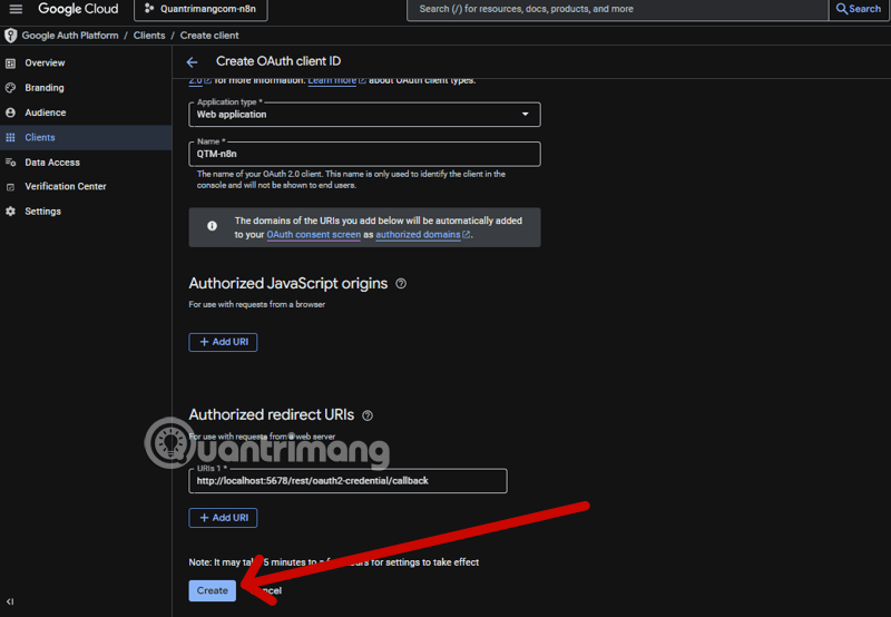 client id google sheets