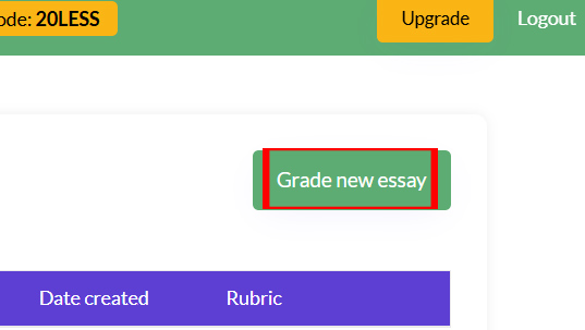 Grade new essay 