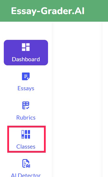 Classes Essay Grader