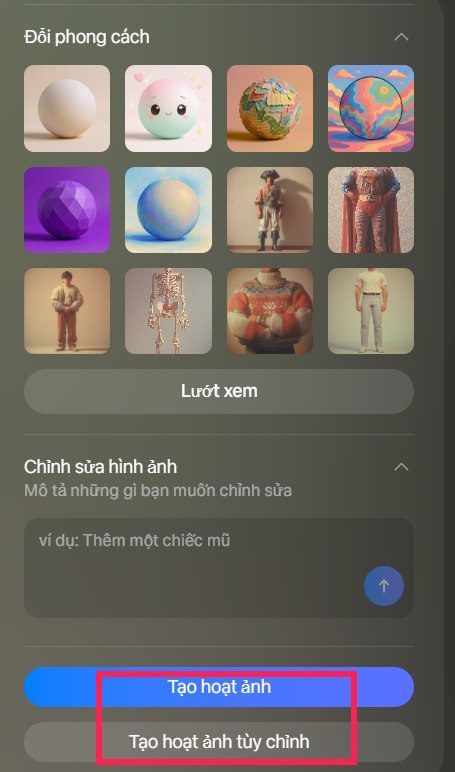 Tạo video trên Meta AI
