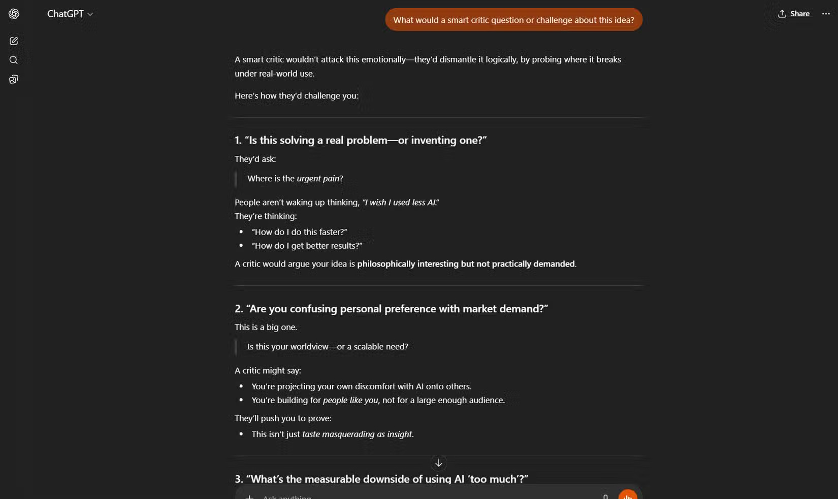 Quan điểm tiềm năng của một nhà phê bình thông minh như một gợi ý kiểu Socrates