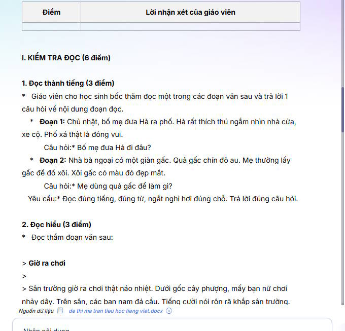 Đề thi ma trận trên Iron AI