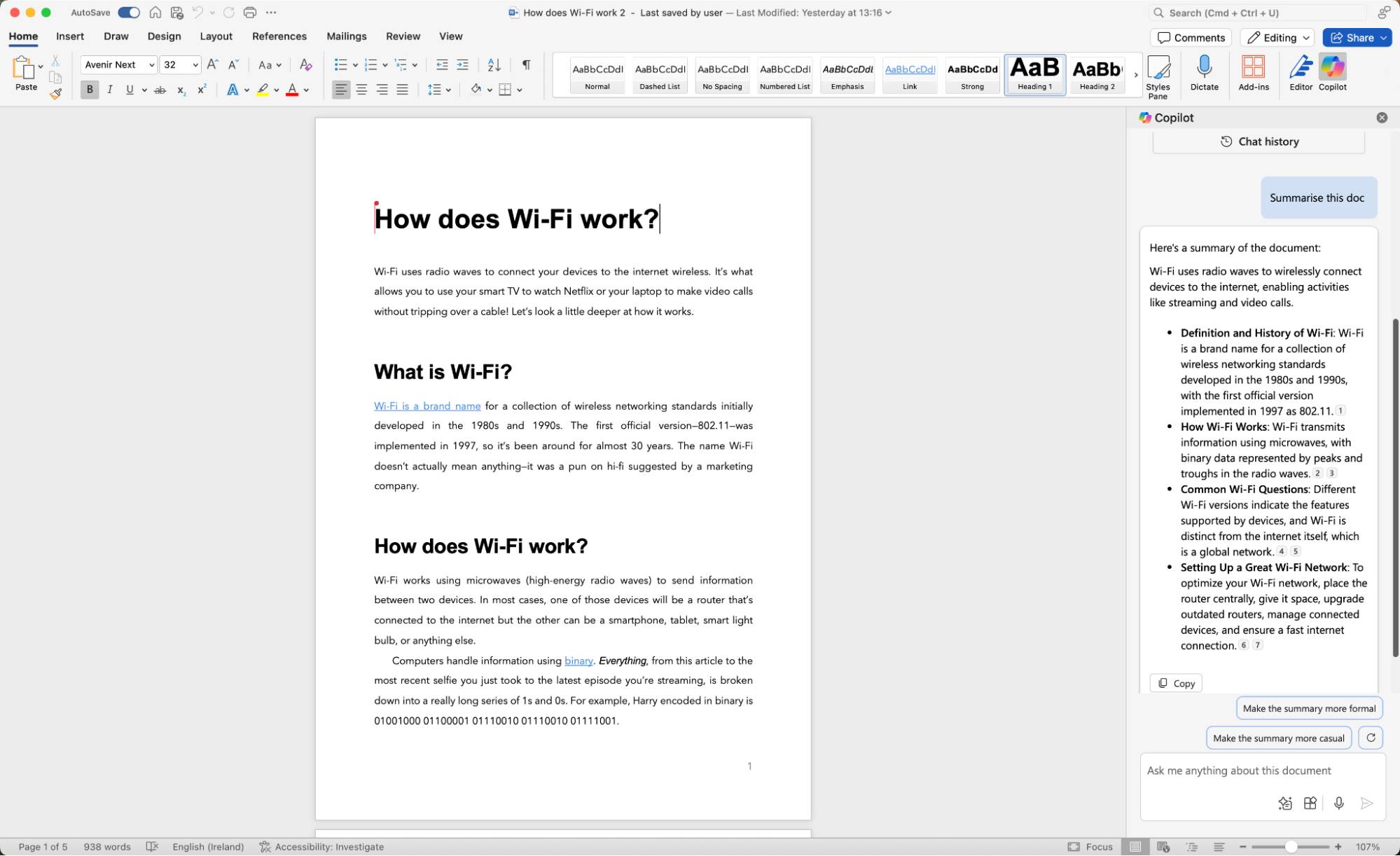 Microsoft Copilot trong Word