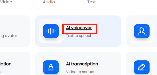 AI voiceover DupDub