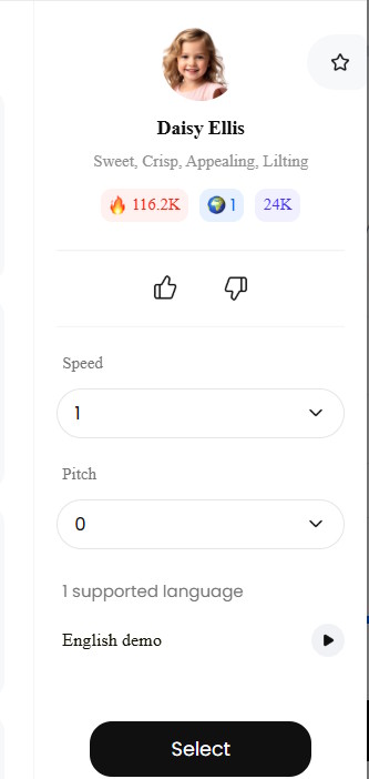 Chỉnh tốc độ đọc hội thoại trên DupDub
