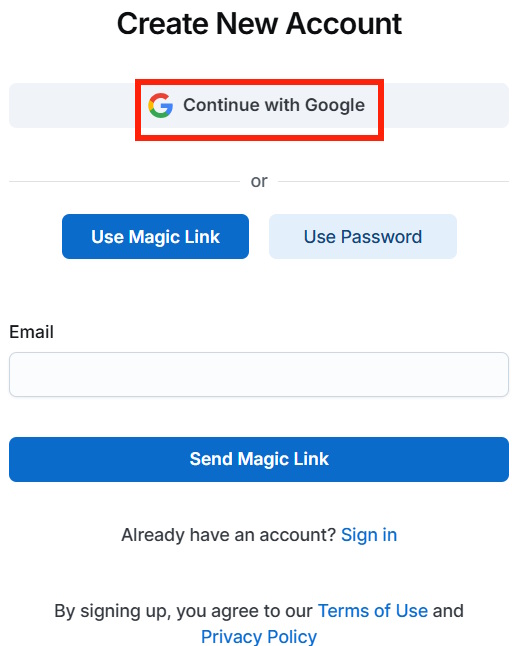 Đăng ký tài khoản Infography