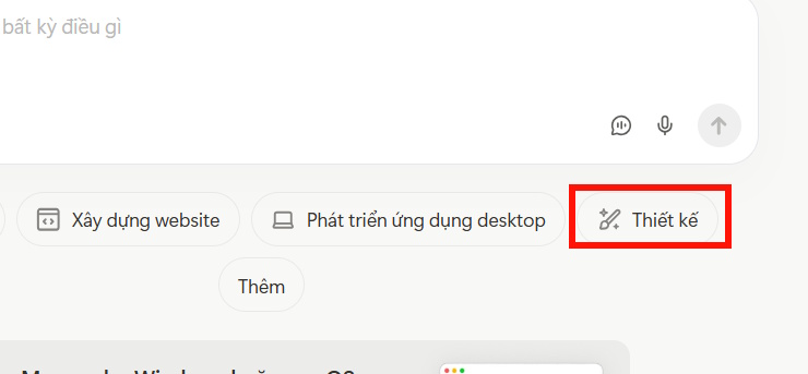 Công cụ Thiết kế trên Manus