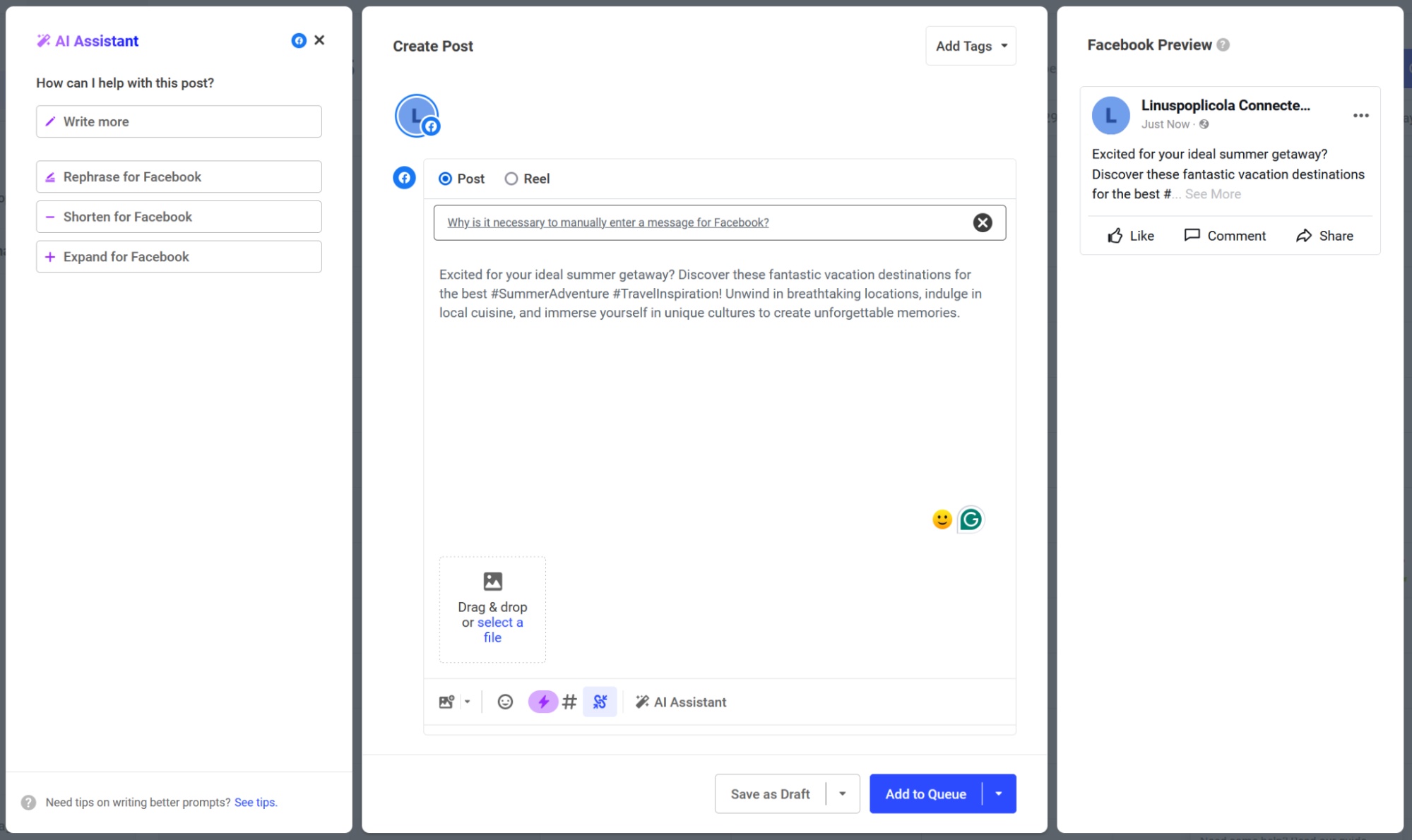 Buffer, ứng dụng quản lý mạng xã hội AI tốt nhất để tùy chỉnh bài đăng cho từng kênh