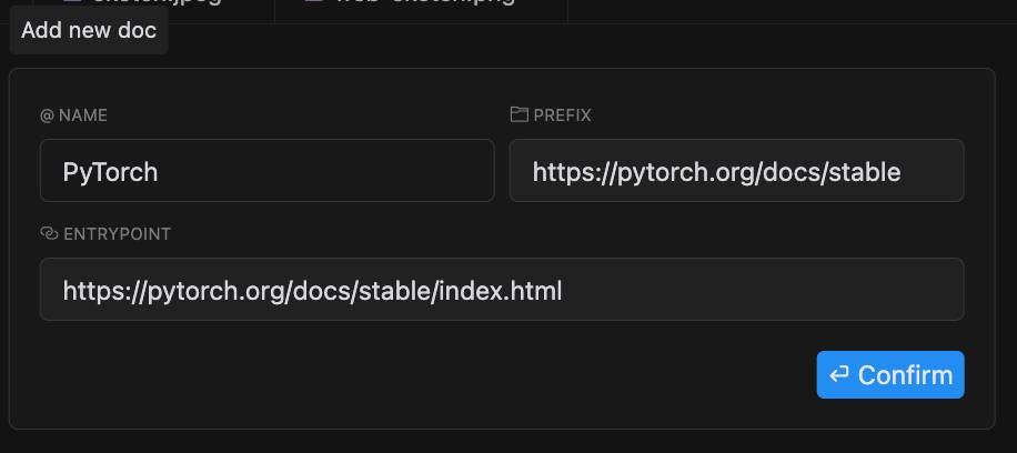Thêm tài liệu cho Cursor AI