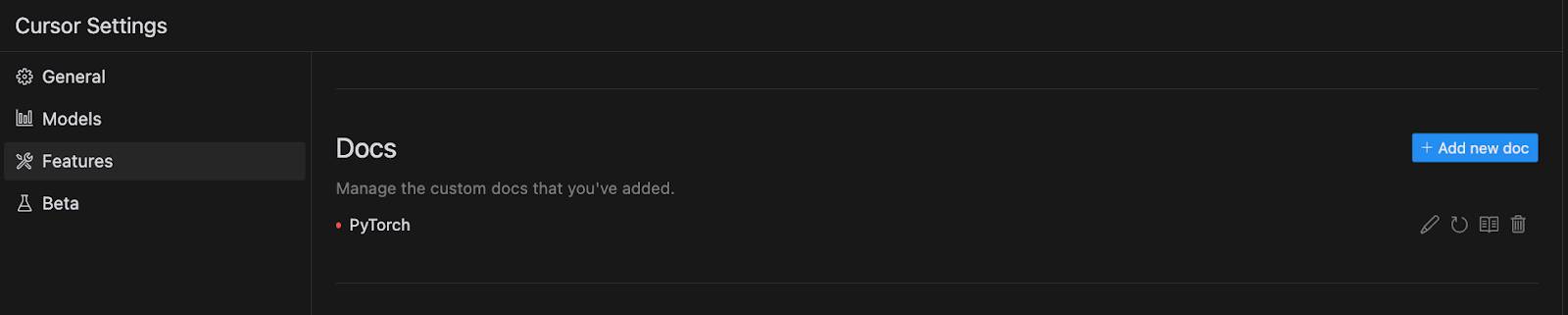 Tab Features trong Cursor AI