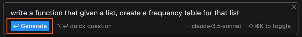 Tạo code bằng trình tạo code trực tiếp