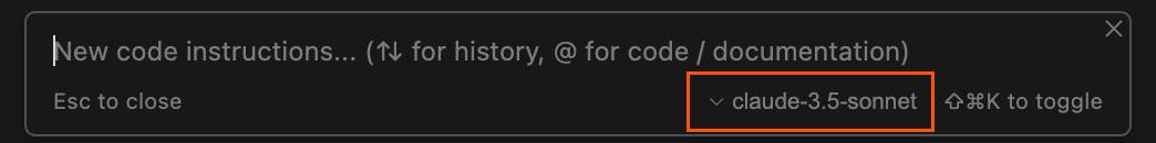 Chọn mô hình trong trình tạo nội tuyến