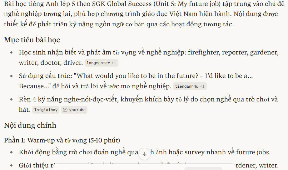 Kiến thức tổng quan trên Perplexity AI