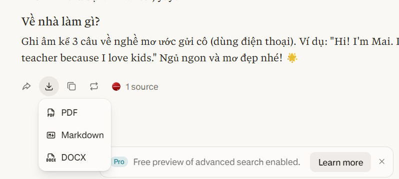 Tải giáo án trên Perplexity AI