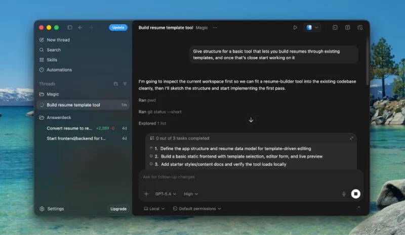 Codex trong thực tế